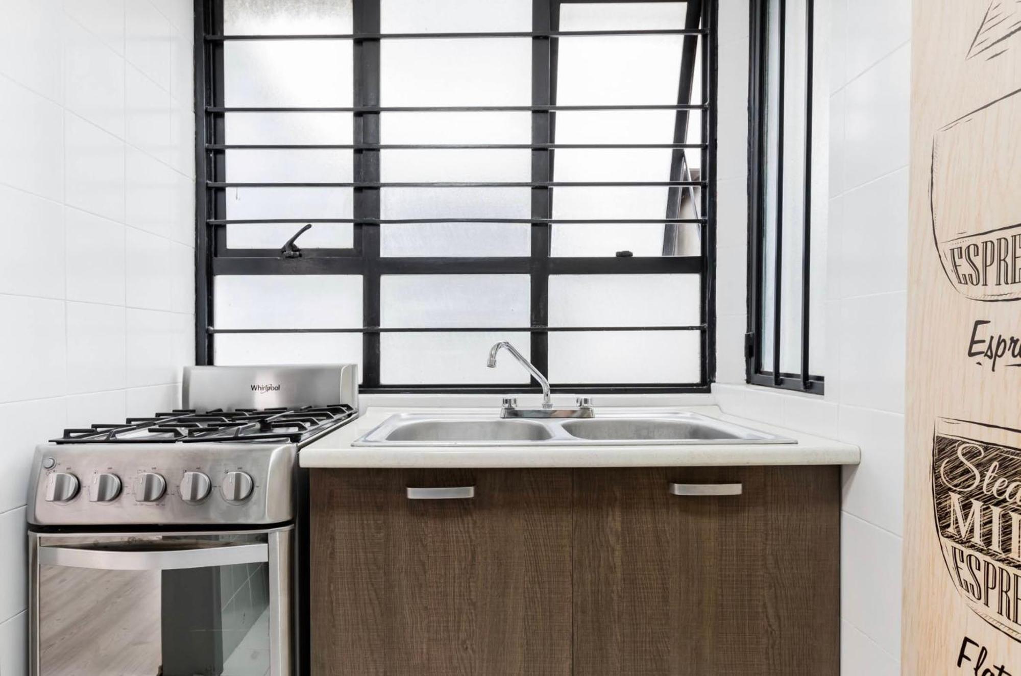 Cozy Roma Norte Flat - Parking- Wifi - Sleeps 6 Meksika Dış mekan fotoğraf