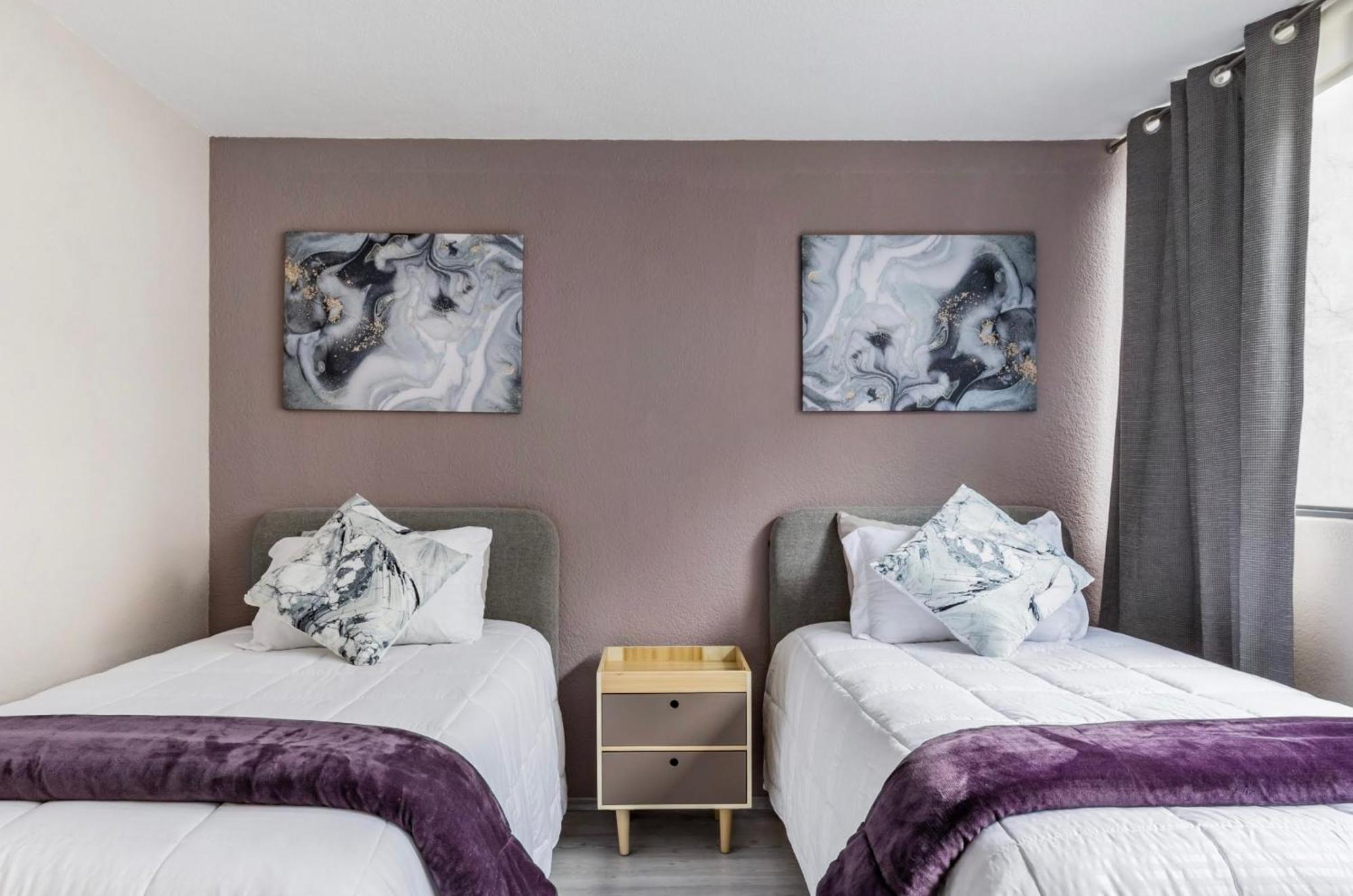 Cozy Roma Norte Flat - Parking- Wifi - Sleeps 6 Meksika Dış mekan fotoğraf